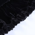 Black Gothic High Waist Lace Mini Skirt
