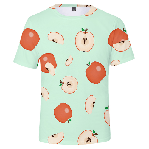 Cartoon Fruits T-Shirt - H