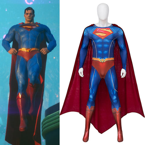 Suicide Squad: Kill the Justice League Superman Cosplay Costume