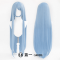 100cm Long Straight Multicolor Cosplay Wigs