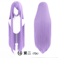100cm Long Straight Multicolor Cosplay Wigs
