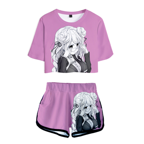 Date a Live T-Shirt and Shorts Suits