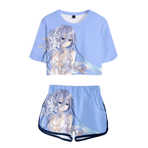 Date a Live T-Shirt and Shorts Suits - I