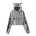 Devilman Crybaby Anime Cat Ear Hoodie (5 Colors) - E