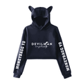 Devilman Crybaby Anime Cat Ear Hoodie (5 Colors) - E