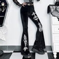 Gothic High Waist Velvet Trousers