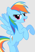 My Little Pony Rainbow Dash Cosplay Wig