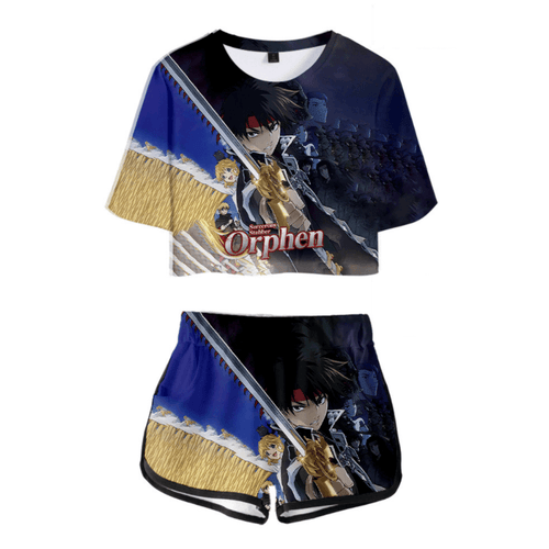 Sorcerous Stabber Orphen Anime T-Shirt and Shorts Suits - G