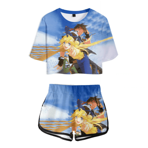 Sorcerous Stabber Orphen Anime T-Shirt and Shorts Suits - J