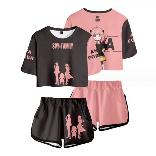 Spy×Family Anime T-Shirt and Shorts Suit - G