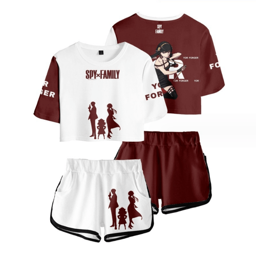 Spy×Family Anime T-Shirt and Shorts Suit - I