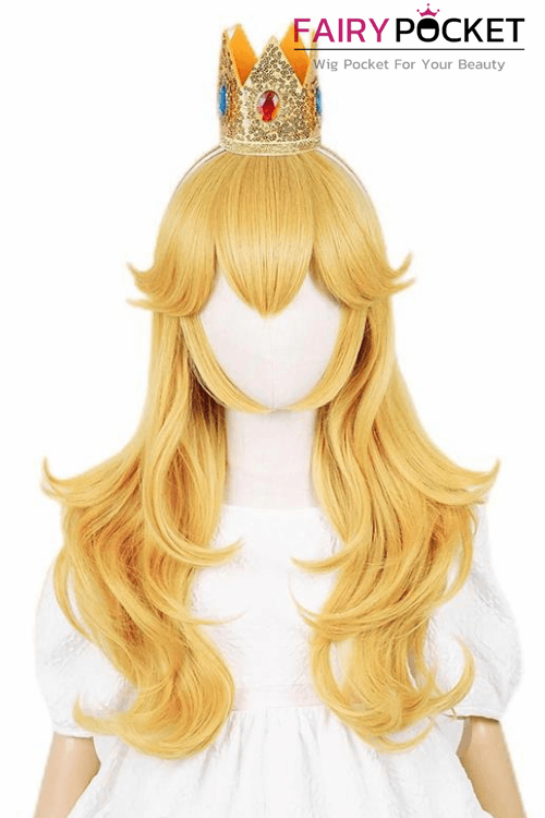 Princess Peach Adult Wig, Perruque Déguisements