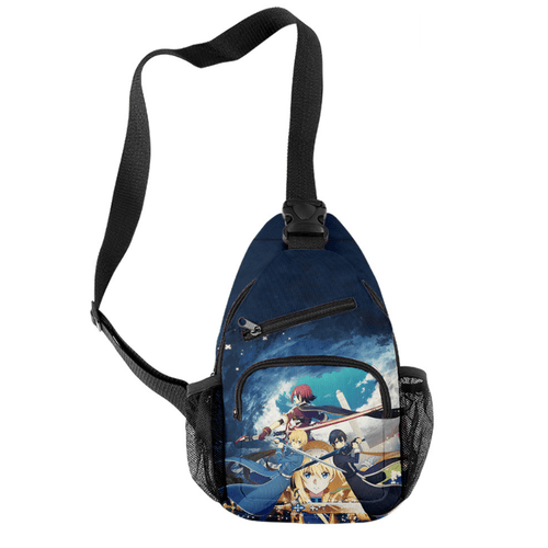 Sword Art Online Anime Crossbody Bags - C
