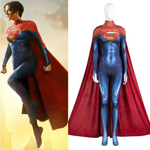The Flash Supergirl Cosplay Costume