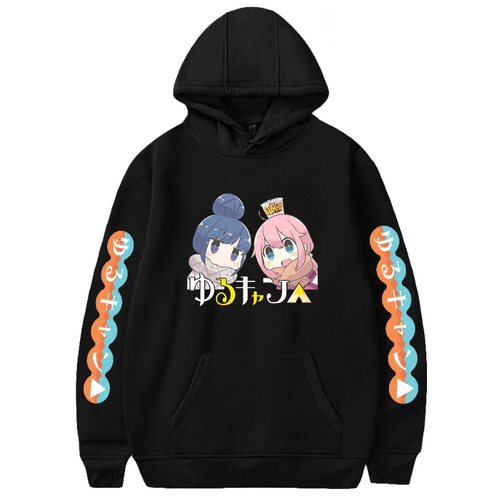 Yuru Camp Anime Hoodie (6 Colors) - E