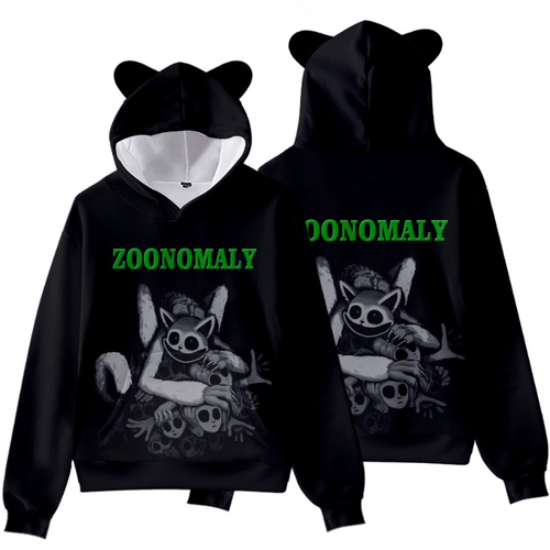 Zoonomaly Cat Ear Hoodie - I
