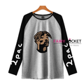 2pac Long-Sleeve T-Shirt (3 Colors) - C