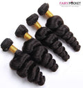 3 Bundles Loose Wave Brazilian Remy Human Hair Weave
