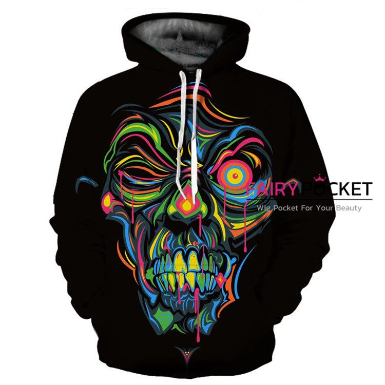 A Terrifying Face Hoodie