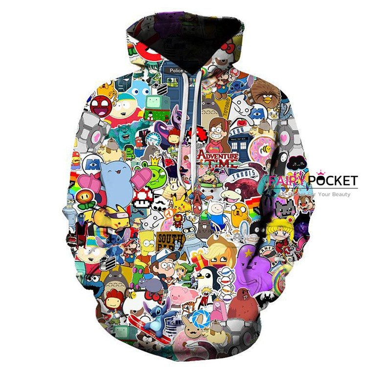 Anime All in One Hoodie