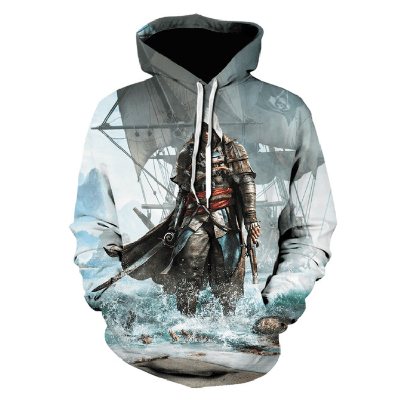 Assassin's Creed Anime Hoodie - X