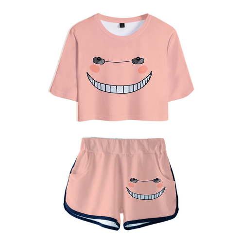 Assassination Classroom T-Shirt and Shorts Suits - G