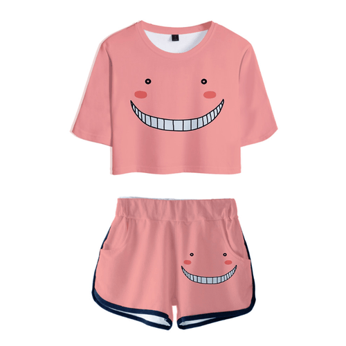 Assassination Classroom T-Shirt and Shorts Suits
