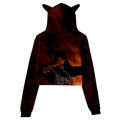 Attack On Titan Anime Cat Ear Hoodie - I