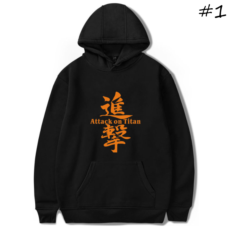 Attack on Titan Anime Hoodie - D
