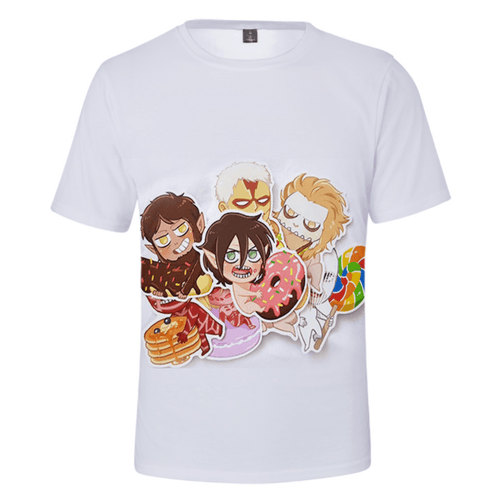 Attack on Titan Anime T-Shirt - BR