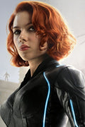 Avengers Black Widow Cosplay Wig