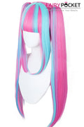 BanG Dream! Nyubara Reona Cosplay Wig - Pink and Blue