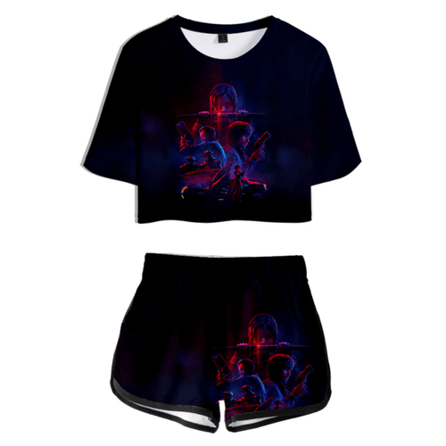 Blade Runner Black Lotus T-Shirt and Shorts Suits - D