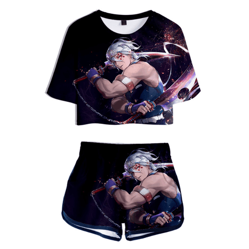 Blade of Demon Destruction Anime T-Shirt and Shorts Suits - BE