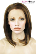 Saddle Brown Medium Straight Lace Front Wig