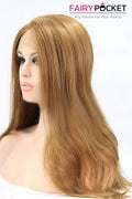 Brown Long Wavy Lace Front Wig