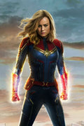 Captain Marvel Carol Danvers Cosplay Wig