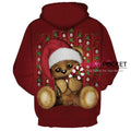 Christmas Teddy Bear Hoodie