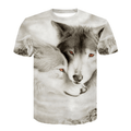 Cool Wolf Anime T-Shirt