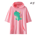 Cute Cartoon Dinosaur T-Shirt (5 Colors)