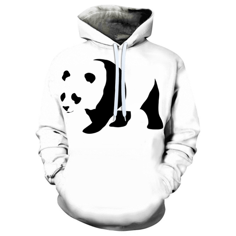 Cute Cartoon Panda Animal Hoodie - G