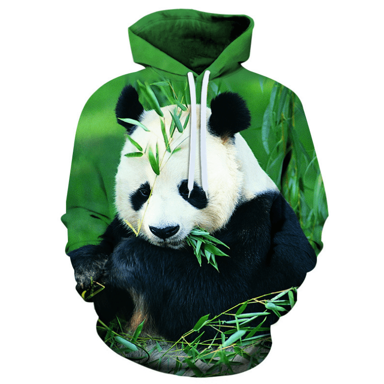 Cute Panda Animal Hoodie - C