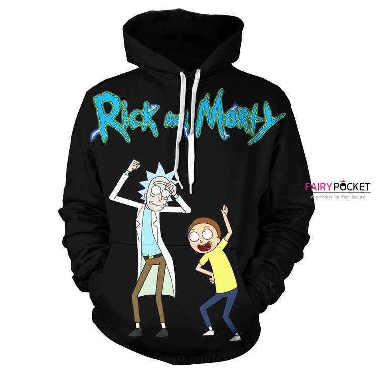 Dancing Rick and Morty Hoodie