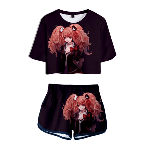 Danganronpa Anime T-Shirt and Shorts Suits - B