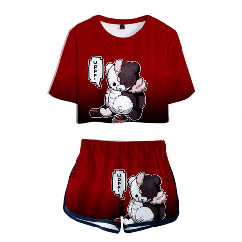 Danganronpa Anime T-Shirt and Shorts Suits - G