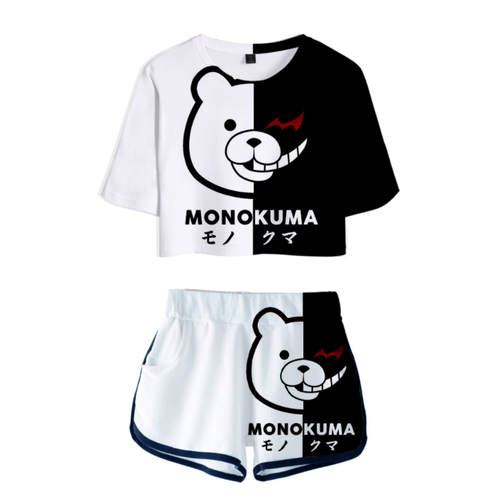 Danganronpa Anime T-Shirt and Shorts Suits - I