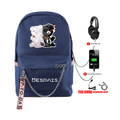 Danganronpa Backpack with USB Charging Port (6 Colors) - C