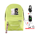 Danganronpa Backpack with USB Charging Port (6 Colors) - C