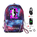 Danganronpa Backpack with USB Charging Port (6 Colors) - D
