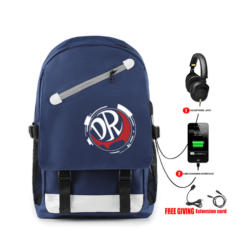 Danganronpa Backpack with USB Charging Port (6 Colors) - F